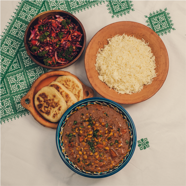 Lubia med ris